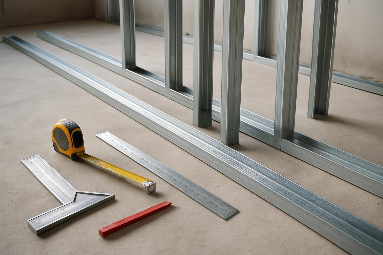 Apprenez à calculer facilement le nombre de rails et de montants nécessaires par mètre carré pour vos projets de construction ou de rénovation. Guide pratique et précis.