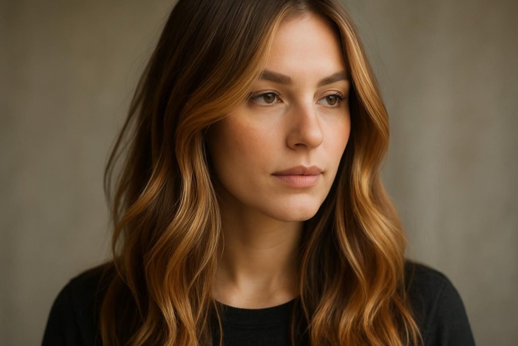 Découvrez comment le balayage caramel peut sublimer votre couleur naturelle en apportant éclat et profondeur à votre chevelure pour un look lumineux et naturel.