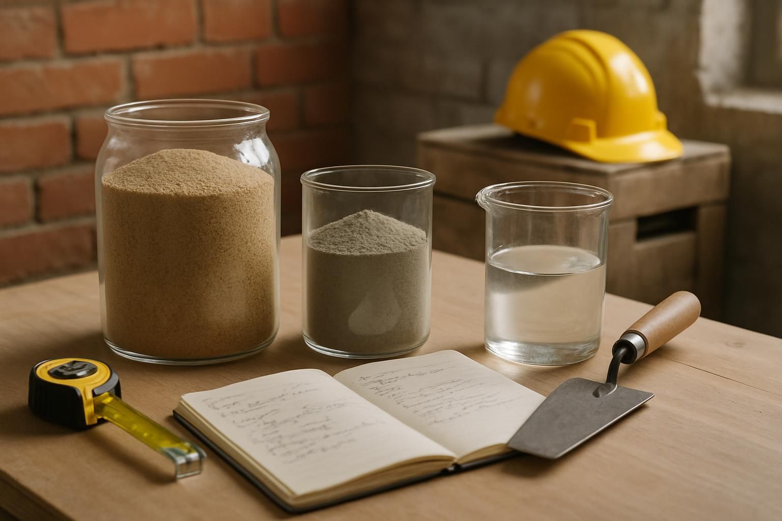 Découvrez notre guide complet sur le dosage ciment sable pour réussir vos travaux de construction avec les proportions idéales et garantir la solidité de vos ouvrages.
