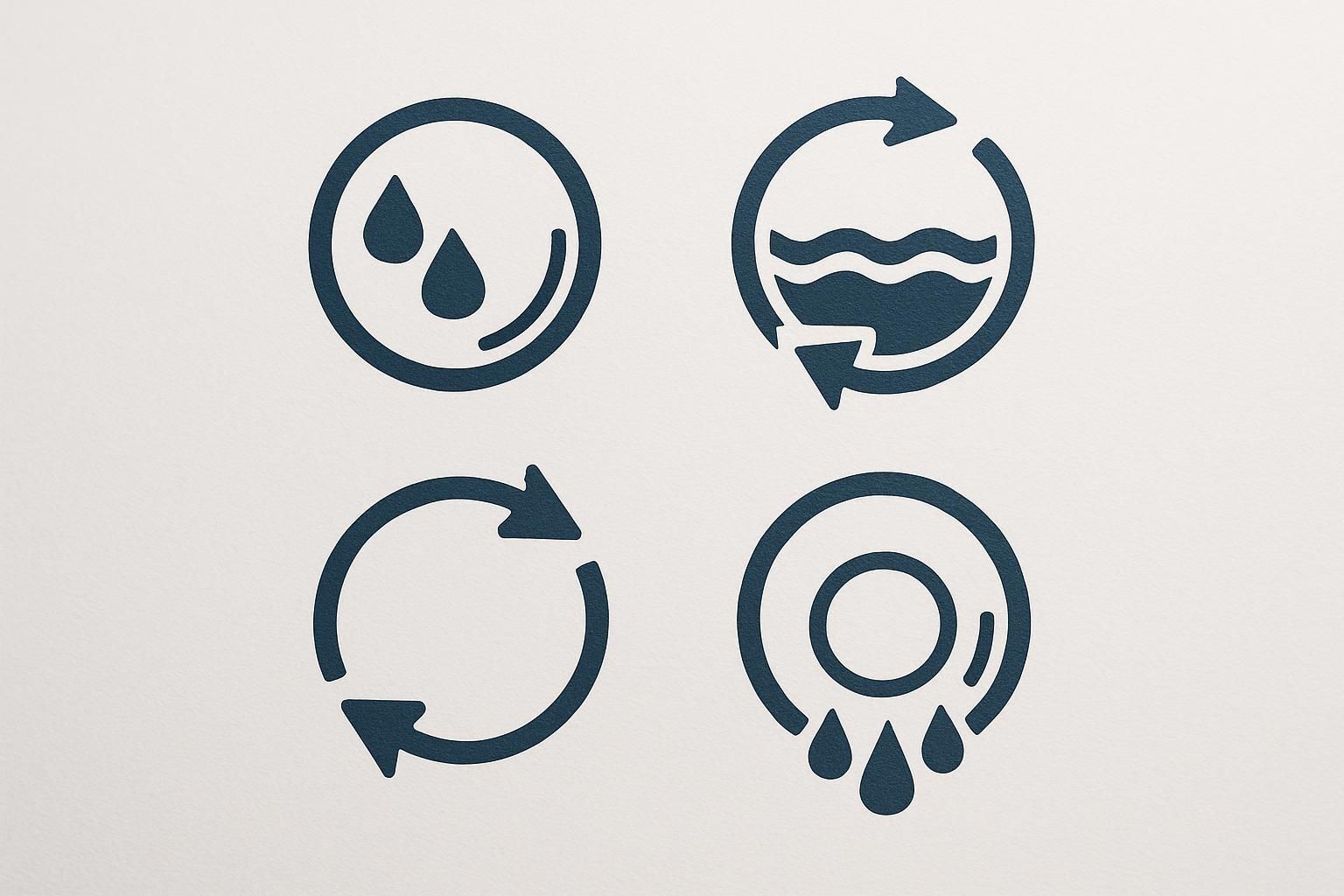 Découvrez la signification des logos d'essorage sur votre machine à laver et apprenez à interpréter facilement les symboles pour optimiser vos lessives.
